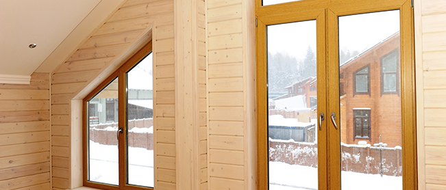 Окна в деревянный дом 